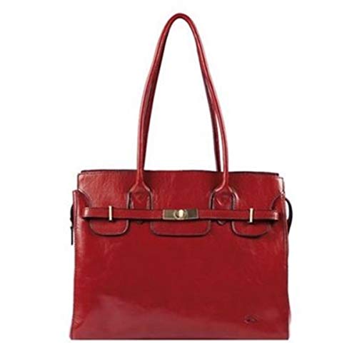 Sac shopping Katana en cuir de vachette collet haut de gamme pour femme élégante