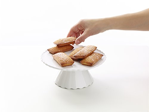 Miniatura 4 de Lékué Molde Silicona Platino Gourmet Financier, Negro, 9 Cavidades