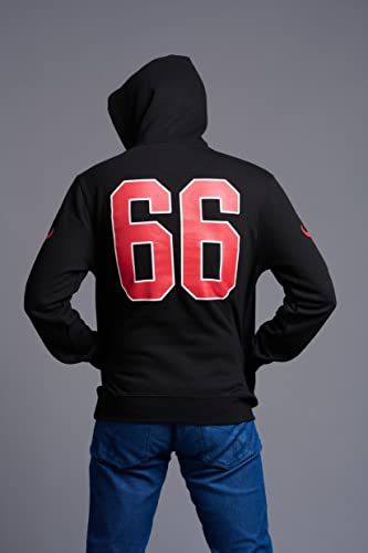 Image of Go Devil Regular Fit 100% Cotton Full Sleeves Winter Wear Stylish Trendy Printed Hoodies Sweatshirt for Men /Boys with Pockets for Everyday Use