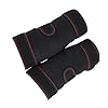 1 Pair Cold-proof Cushion Wrestling Pads Wraps Sleeves Sports Leg Sleeves Joint Pads Brace Heating Pad Exercise Kneelet Running Kneepads Black