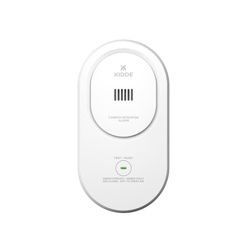 Kidde Carbon Monoxide Detector, Plug-in Carbon Monoxide Detector with AA Battery Backup, 85 dB Alarm, Rotating Plug, LED Status Light Indicators, 5th Edition, COP