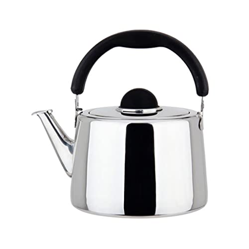 HUNM Hervidor de té silbante, Tetera quirúrgica de Acero Inoxidable, para Estufa de Gas, Estufas eléctricas, con asa 3L,4L,4.5L Cover