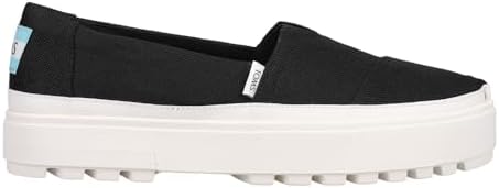 TOMS Womens Alpargata Lug Platform Sneakers Shoes Casual - Black - Size 11 B | Image 2