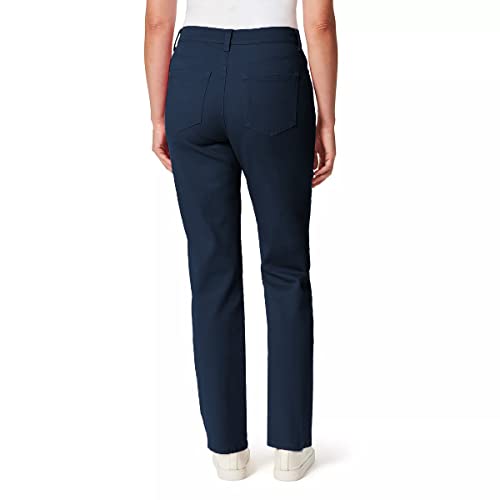 Gloria Vanderbilt Women's Classic Amanda High Rise Tapered Jean |High Waist| Stretch Fabric| - Portland Indigo Blue Wash Average Plus 222