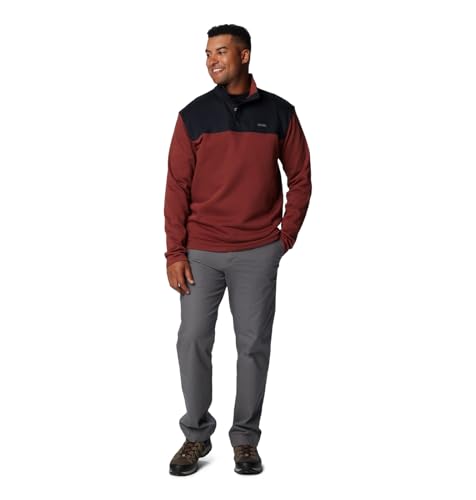 Image of Columbia Men's Pitchstone Overlay Half Snap