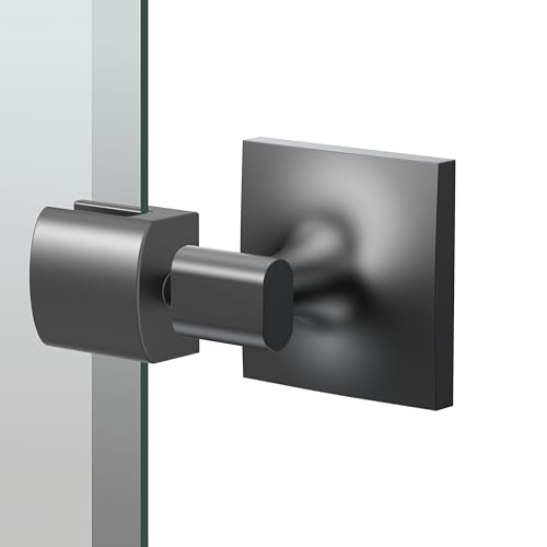Image of Gatco 5589MXSM Waterline Frameless Rectangle Mirror, 24 Inch, Matte Black