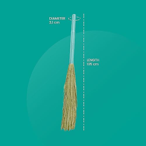 Image of Spotzero By Milton Navratna Broom Gass Used |Dry use |Study and Durable Handle| Color Green