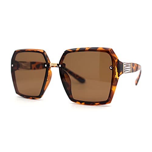 Glamourous Womens Oversize Square Fashion Sunglasses2