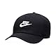 Nike FB5063-010 K NK Club Cap US CB FUT WSH Hat Unisex Black/White Größe 1SIZE