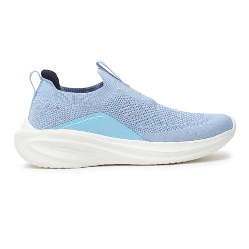 Image of YOHO Knitted Slip-Ons for Women |Lightweight, Stylish, Breathable Casual Loafer Shoes |Extra Soft Insole & Shock Absorbing for Walking Without Lace Ladies SOS-112