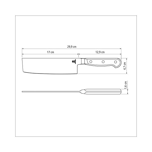 FACA NAKIRI INOX 7 PRE