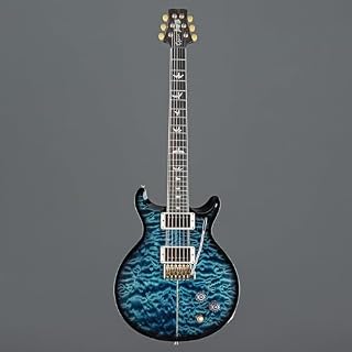 PRS Santana Retro 10 Top Quilt CC Faded Whale Blue #23 0361706 – Guitare Électrique Personnalisée - Les Beatles, Paul McCartney, John Lennon, RIngo Starr, George Harrison PRS Santana Retro 10 Top Quilt CC Faded Whale Blue #23 0361706 - Guitare Électrique Personnalisée – Image 2