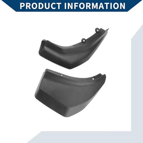 Image of Mud Flaps Splash Guards W /Mount Accessories for Land Rover Evoque Prestige with Radar 2013-2022 Front Rear Mud Guards 1 Set