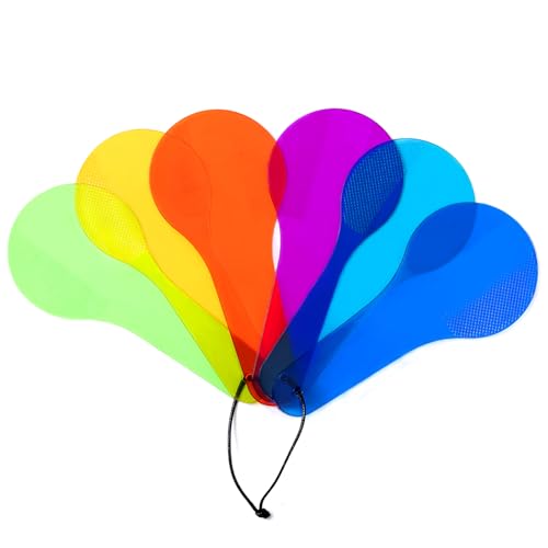 Image of Color Paddles - Engaging Color Mixing Toys for Kids | Light Table Toys, Manipulatives and Accessories for Enhanced Learning & Fun