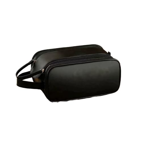 Trousse maquillage grande capacité double couche pour éviter les fuites