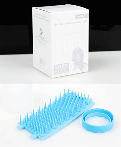 WANGCL Dog Paw Cleaner, Pet Washer Portable Dog Foot Washer for Dirty and Muddy Pet Large Blue - Image 6