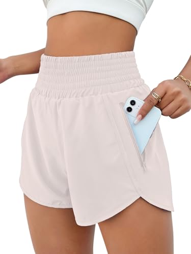 Image of BMJL 2.5 inch Athletic Shorts for Women Comfy High Waisted Short with Pocket