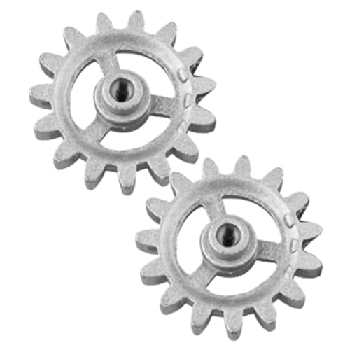 MOLUCKFU 2pezzi Metal Bbq Rotisserie Grill Gear Accessori Per Motore Elettrico Fai Te Per Barbecue Per Cucina e Grigliate Domestiche