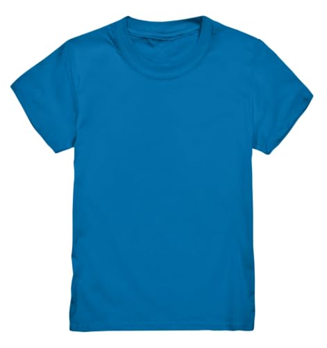 T-shirt de qualité supérieure pour enfant en bleu marine taille 110