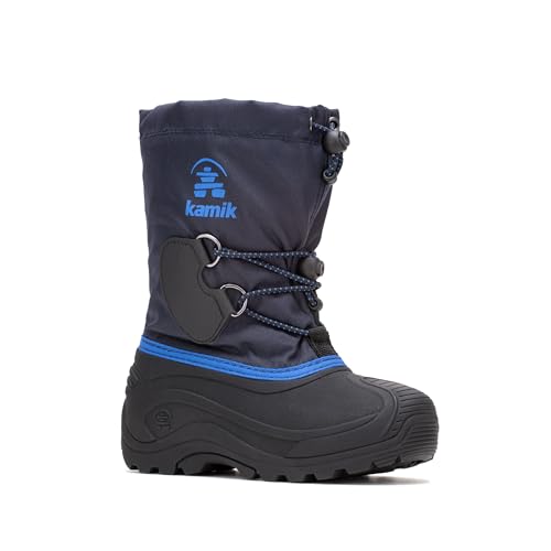 Kamik Unisex-Kinder Southpole4 Winterstiefel Blau (Navy) 35 EU