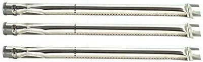 3 Pack Stainless Steel Burner for Strada STRD3, STRD4R, Weber 300043 & Ducane Home Depot Gas Grill Models