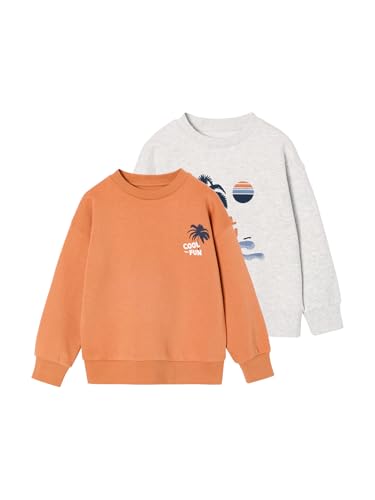 Sweats cool and fun Vertbaudet lot de 2 molletonnés et chauds