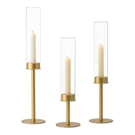 Hewory Gold Candle Holders...