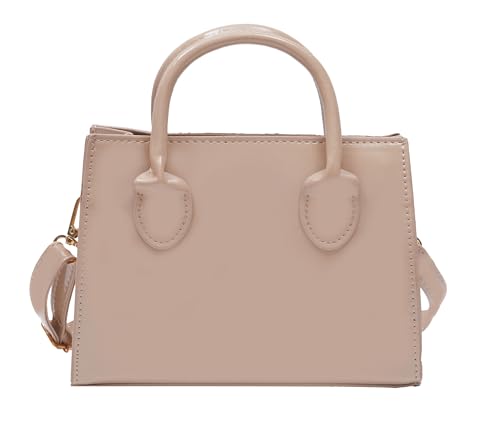 Image of Patent Leather Handbag Shinny Clutch Purse Mini Shoulder Bag Evening Purse for Women