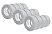 12 Pack Duct Tape, Tear by Hand Design, Silver, Strong 7.3mil Thickness, Designed for Home and Office Use with Commercial Grade Strength, 60 Yard Length, 720 Total Yards