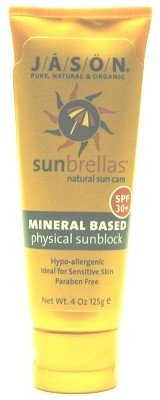 Jason Sunbrella Mineral Based SPF# 30 Sunblock 4 oz. Tube (Case of 6)