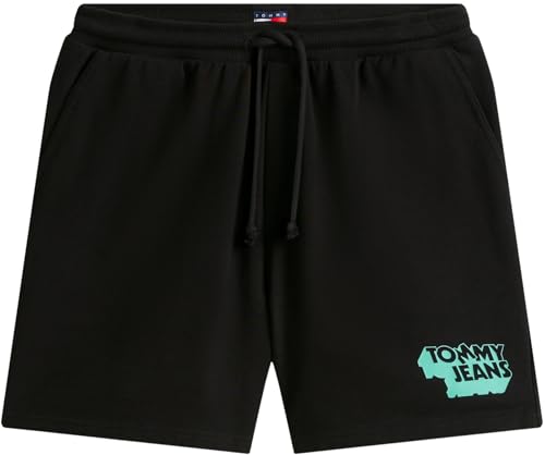 Short de jogging homme Tommy Jeans Stack Logo confortable à cordon