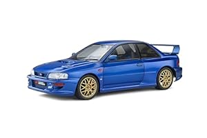 Solido Subaru Impreza 22B Modellfahrzeug blau 1:18
