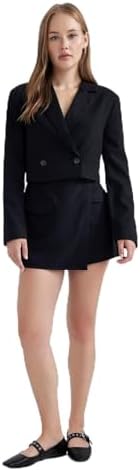 DeFacto Coool Regular Fit Mini Şort Etek - Görsel 1