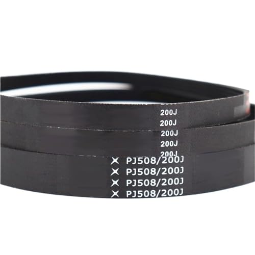 10 pcs PJ Type Multi-ribbed Belts, 234J 235J 237J 238J 248J V-ribbed Belts, 4-Rib 6-Rib 8-Rib Ribbed Poly-V Belt(235J8)