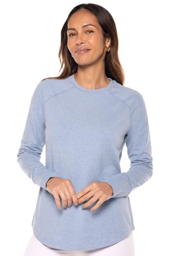 Coolibar UPF 50+ Women's LumaLeo Long Sleeve T-Shirt - Sun Protective