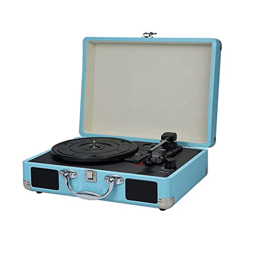 Tourne-Disque Vinyle Platine Vinyle Bluetooth Tourne-disques Vintage à 3 Vitesses avec Haut-parleurs Stéréo Phonograph Nostalgique Portable Entraînement par Courroie Bois, Enregist - Les Beatles, Paul McCartney, John Lennon, RIngo Starr, George Harrison Tourne-Disque Vinyle Platine Vinyle Bluetooth Tourne-disques Vintage à 3 Vitesses avec Haut-parleurs Stéréo Phonograph Nostalgique Portable Entraînement par Courroie Bois, Enregist