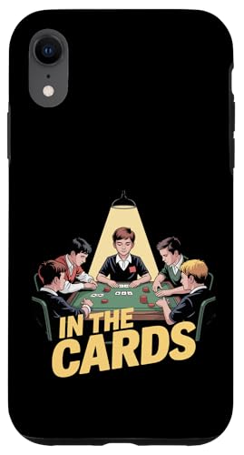 イン・ザ・カード・ポーカー・ナイト・デザイン スマホケース iPhone XR 用