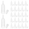 COLLBATH 50 pezzi Beccucci per Fiale Trasparenti in Tpe Dosatori Liquidi per Ampolle da Punta Curva Antigoccia per Uso Sicuro e Sigillatura