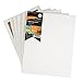 CONDA Stretched Canvas for Painting, 5x7 inch 10 Pack of Canvas, Primed, 100% Cotton 5/8 Inch Profile Value Bulk Pack for Acrylics, Oils Painting