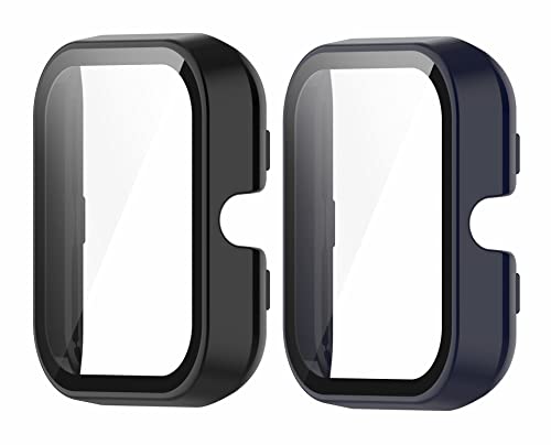 SHEAWA Amazfit Bip 3/Bip 3 PropP[X Jo[ 2Zbg PC+KXtB 9Hdx یP[X یJo[ ϏՌ Sʕی ANZT[ (ubN+lCr[u[)