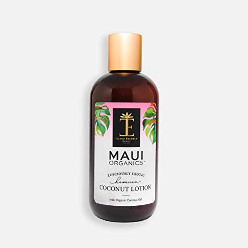 Maui Organics Tropical Lotion, Hawaiian Organic Coconut Fragrance, 8.5 Ounce image 3