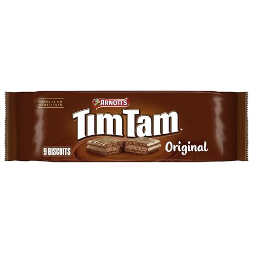 Tim Tam Original Biscuit Bars with Milk Chocolate Flavour Coating, 5.75 oz ℮ 163 g