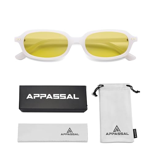 Retro Small Rectangle Sunglasses for Women Men Trendy Narrow Square Sunnies AP3729