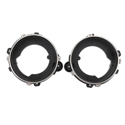 Kit de cubeta de Montaje Circular de retención de Faros, fijación Segura Resistente al Calor, cubeta de Montaje Circular de Faros para Camaro Nova Monte Carlo