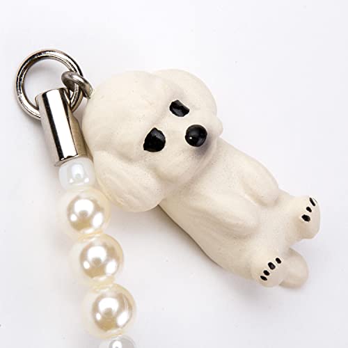 Cordon caniche miniature noir en perles fait main, le cadeau idéal pour Pet Lovers - 6