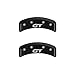 MGP Caliper Covers - Brake Caliper Covers 1999-2004 Ford Mustang (Mach1 and Bullit, Excludes Cobra) - Front and Rear Set - Red