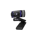 Webcam 1080p with Microphone and Privacy Cover, 2020 Streaming Webcam, Noise Reduction, AutoFocus,...