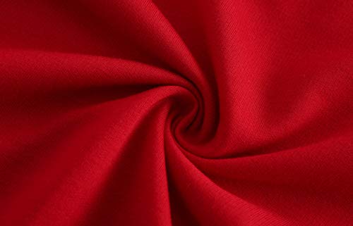 Betadog Baby Toddler Hoodie Boys Girls Sweatshirt Unisex Cotton Hooded Pullover Sweatshirt Casual Fall (Red, 5-6 Years)2