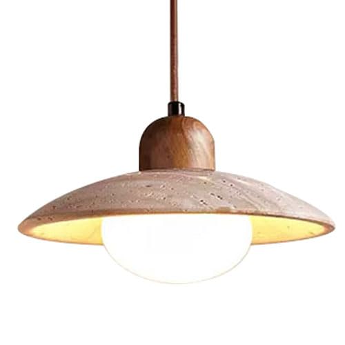 Industrial Style Marble Glass Chaner, Creative Hat-Shaped Hanging Lamp Shade, G9 Light Source Single-Head Pendant Light, Kitchen Island Balcony Decoration Ceiling Lighting Fixtures
