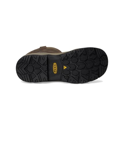 KEEN Utility Men's Evanston Soft Toe Waterproof Leather Durable Construction Pull on Work Boots3